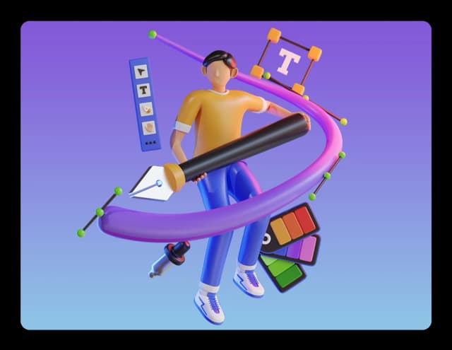 Brand animation demo reel showing motion graphics and logo reveal sequences
