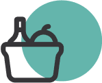 Surveyed users about meal plans icon