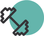 Tracked when users quit workouts icon