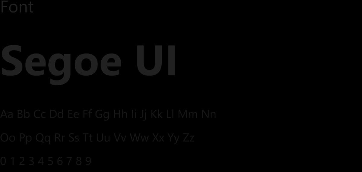 fonts