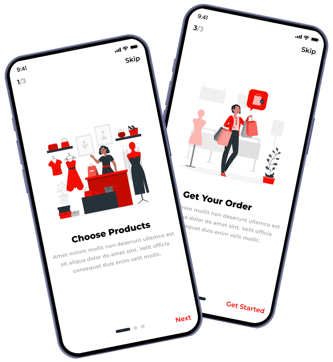 Ecommerce development platform showcasing responsive product pages and seamless checkout interface