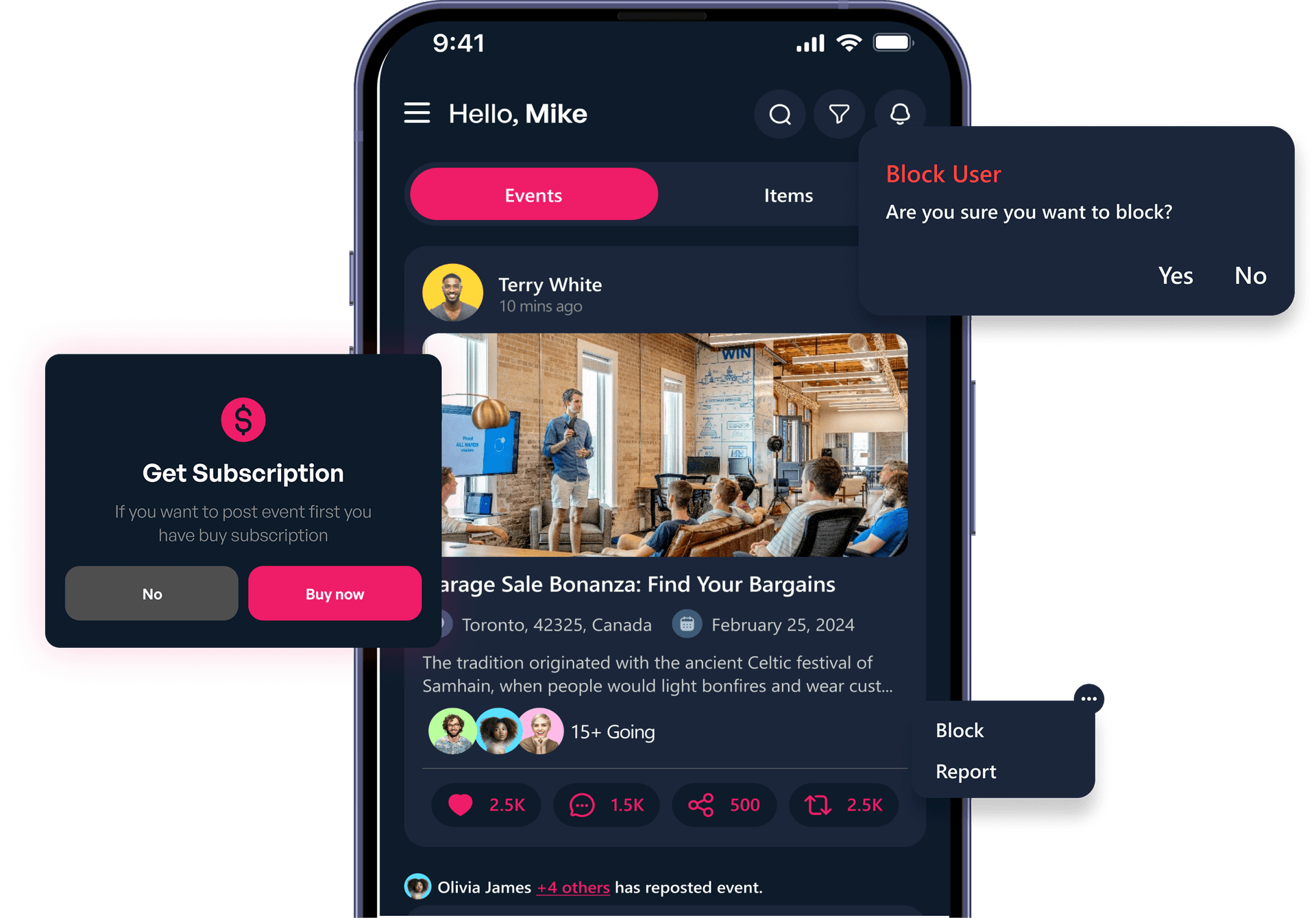 Mobile App Developer in Florida showcasing responsive iOS/Android application with intuitive UI