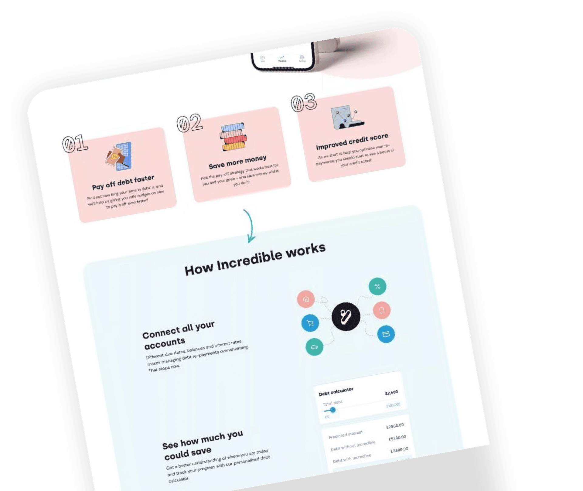 Web development company in New Jersey displaying responsive business website with modern UI