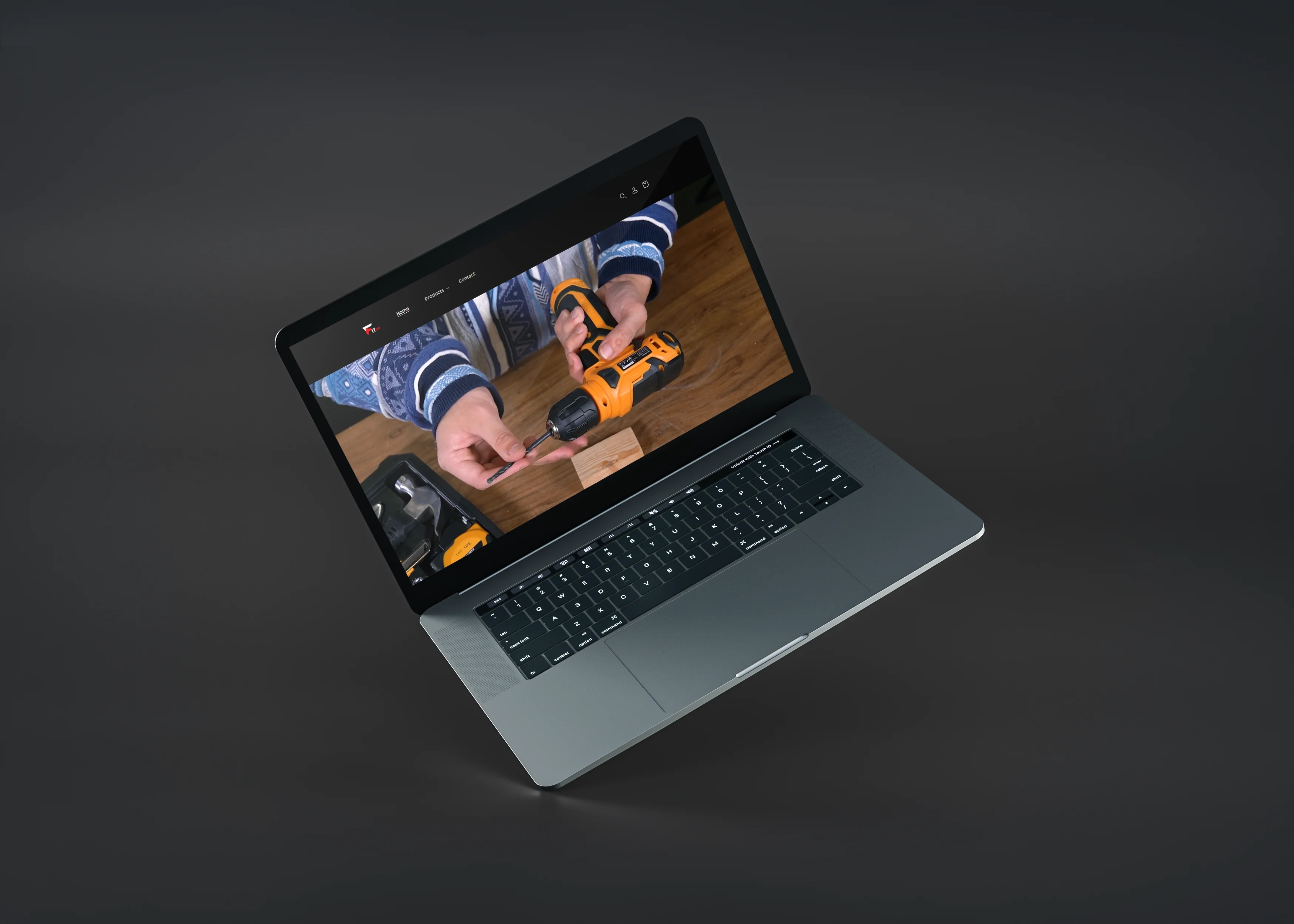 Fit 110 case study mockup