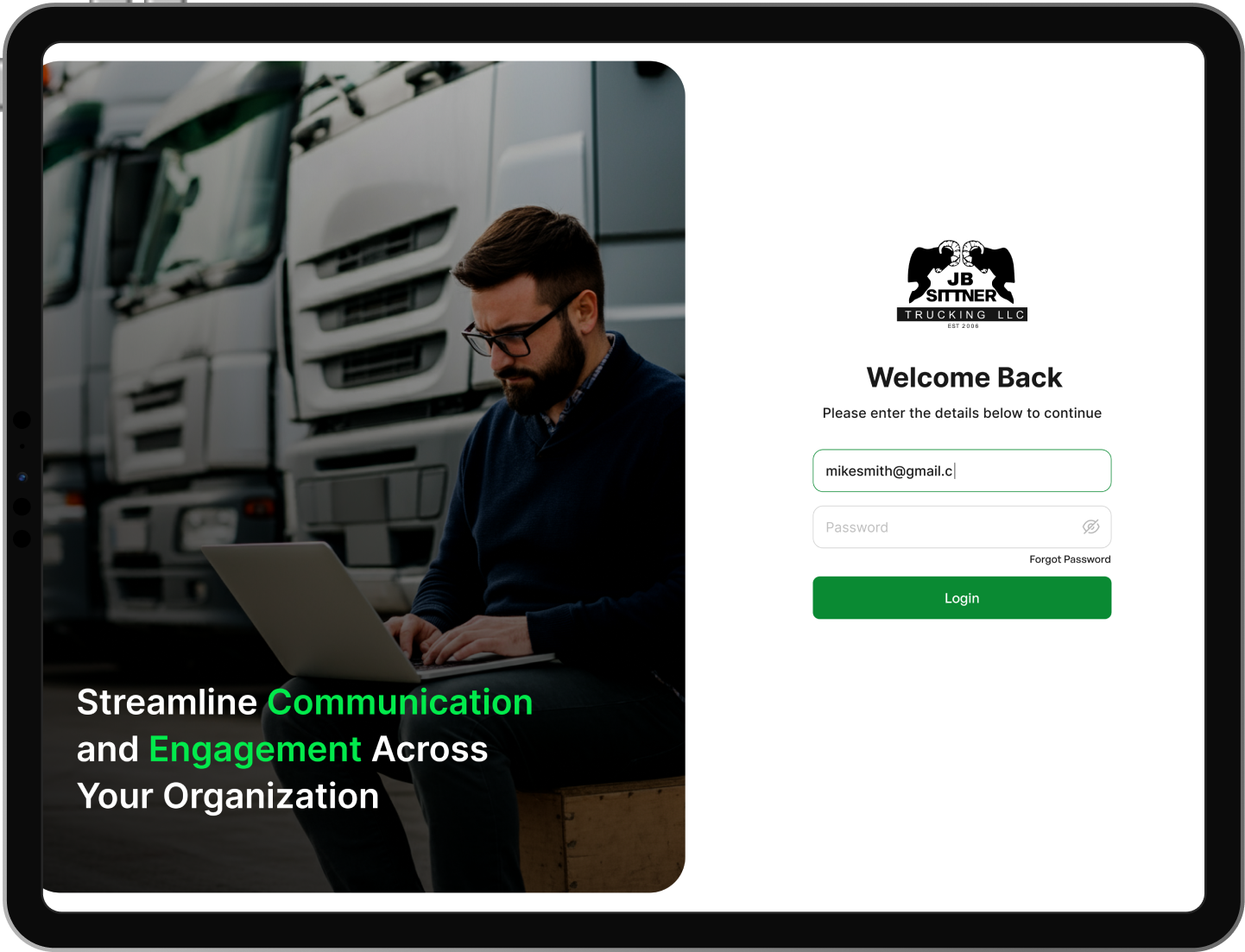 jb-sittner-trucking-login-screen-mockup