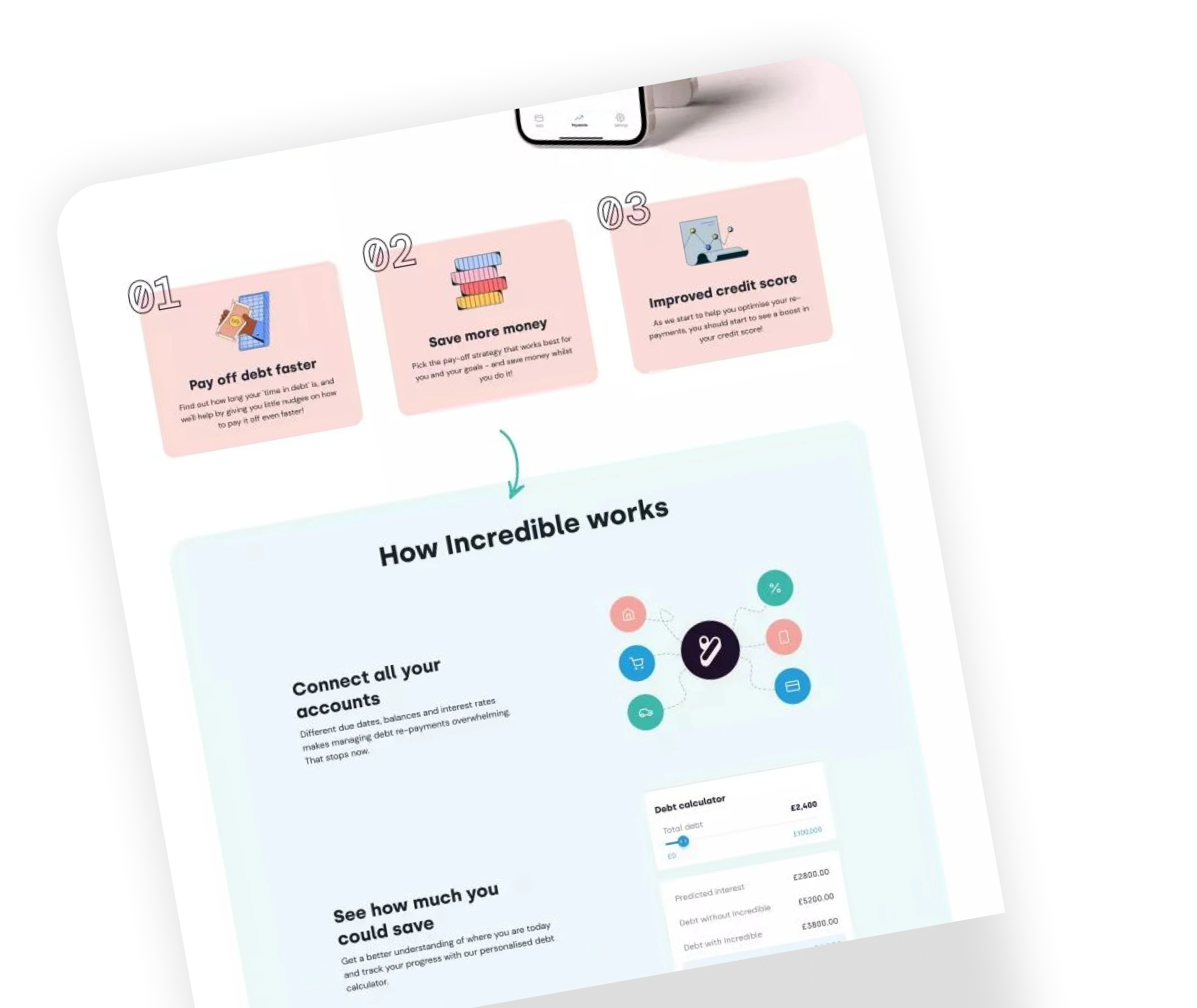 Web development company in New Jersey displaying responsive business website with modern UI